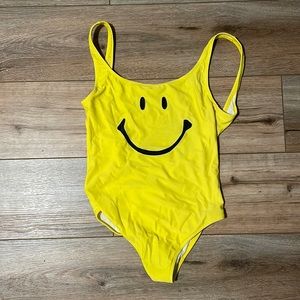 Vintage Moschino Smiley One-piece swimsuit